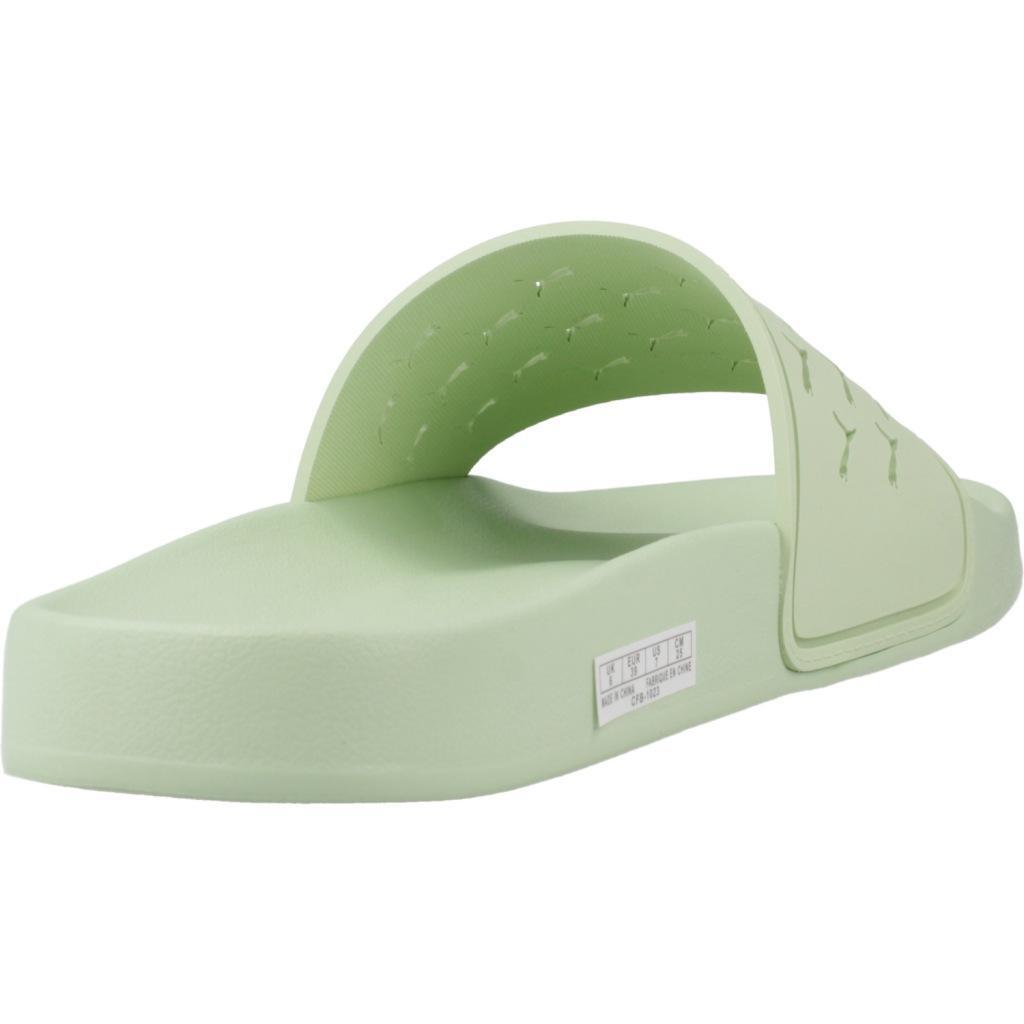 Claquettes Puma Modèle Leadcat 2.0 Cut Out Couleur Vert 3/5