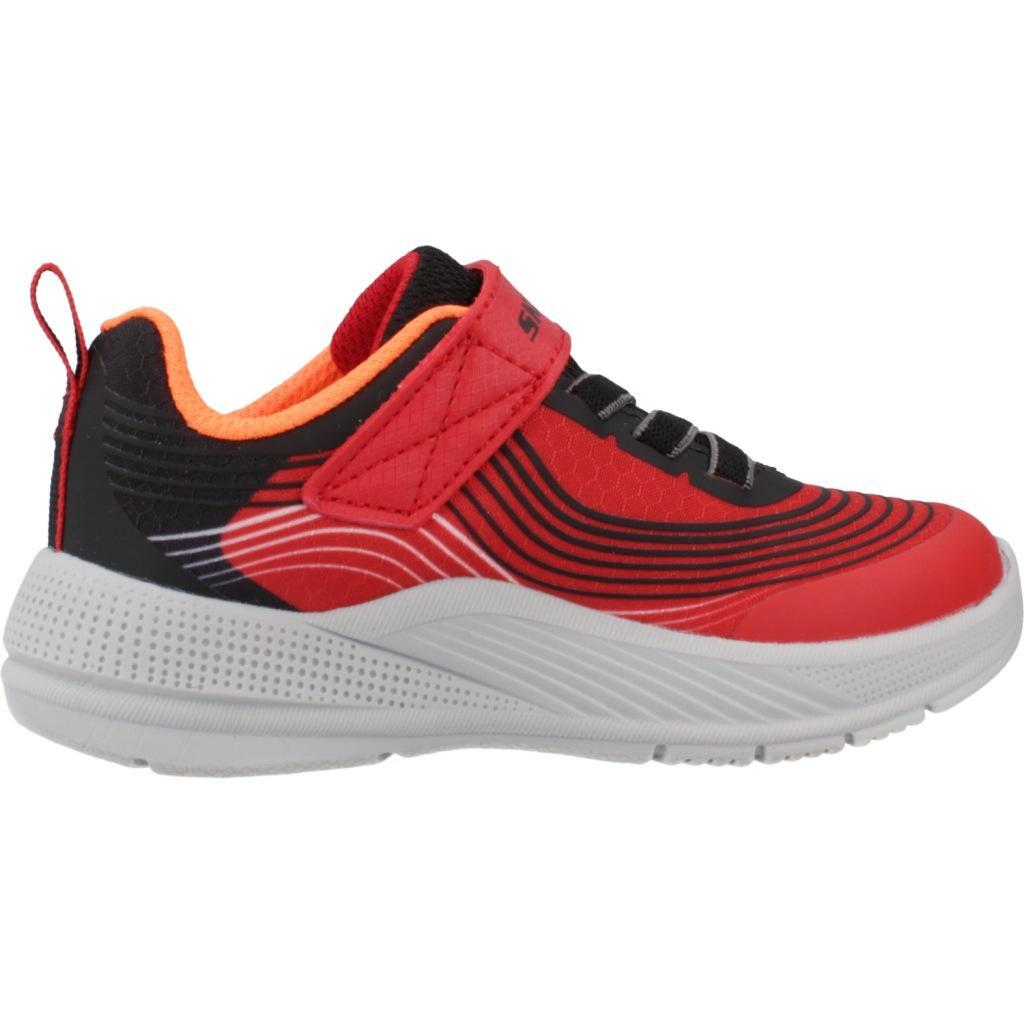 Ténis Skechers Modelo Microspec Advance Cor Vermelho 4/5