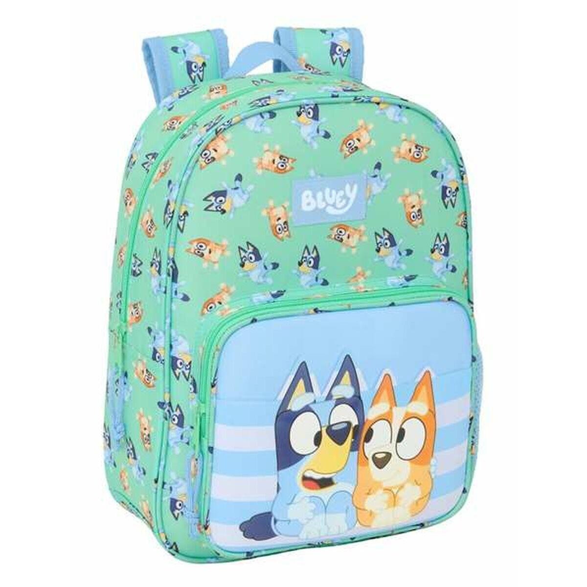 BLUEY Zaino Scuola Bluey Sisters Poliestere 300D