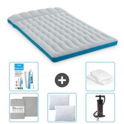 Matelas gonflable Intex Camping - 2P - 193x127x24 cm + Accessoires CB28