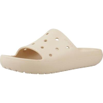 Chanclas Mujer Crocs Classic Slide V2 Beis