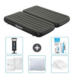 Matelas gonflable Bestway - 3 en 1 - 188x99x25 cm + Accessoires CB1