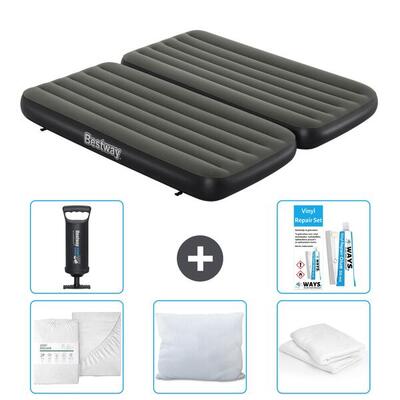 Luchtbed bestway - 3-in-1 - 188x99x25 cm + accessoires cb1