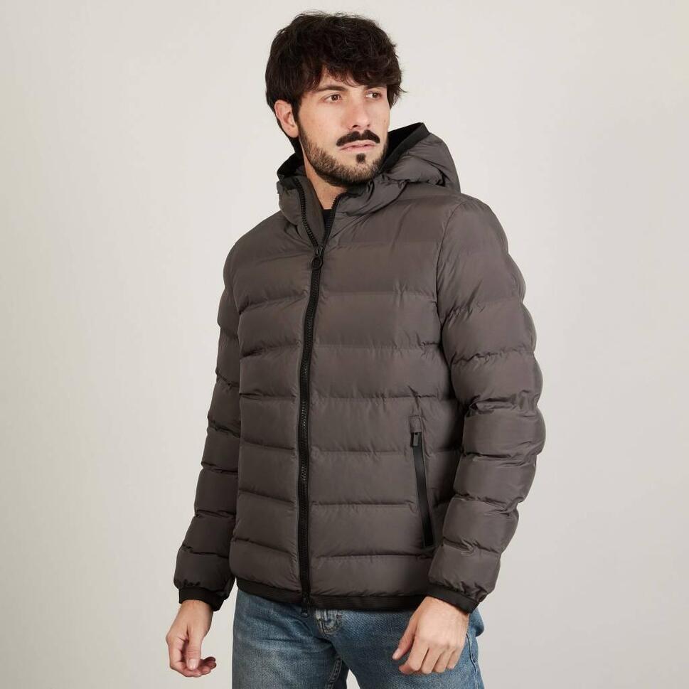 Kurtka GEOX SPHERICA HOOD JKT Szary
