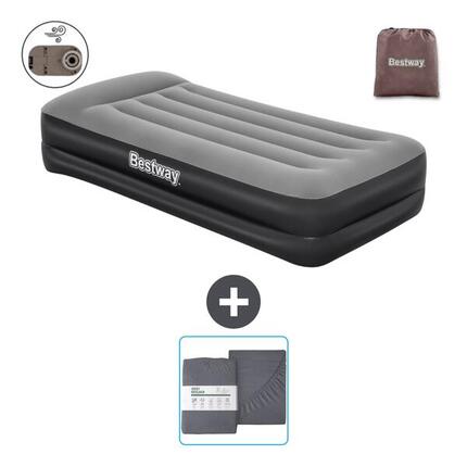 Matelas gonflable Bestway - 1P - 191x97x46 cm + Accessoires CB23