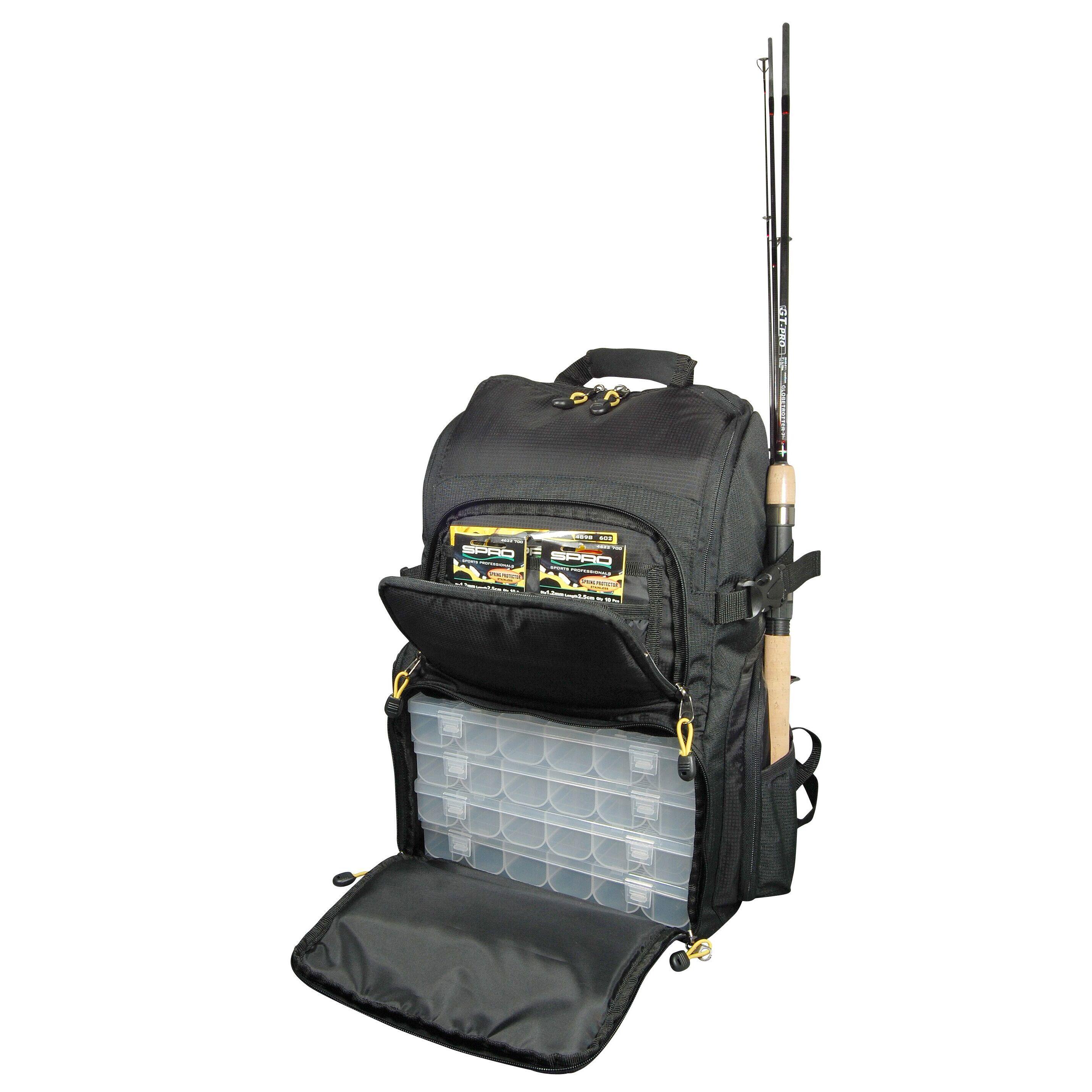 Spro Rugzak + 4 Tackle Boxen 4/4