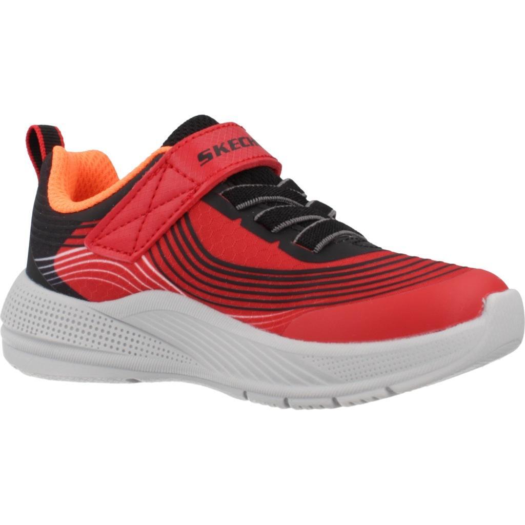 Ténis Skechers Modelo Microspec Advance Cor Vermelho 5/5