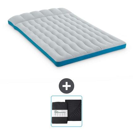 Matelas gonflable Intex Camping - 2P - 193x127x24 cm + Accessoires CB22
