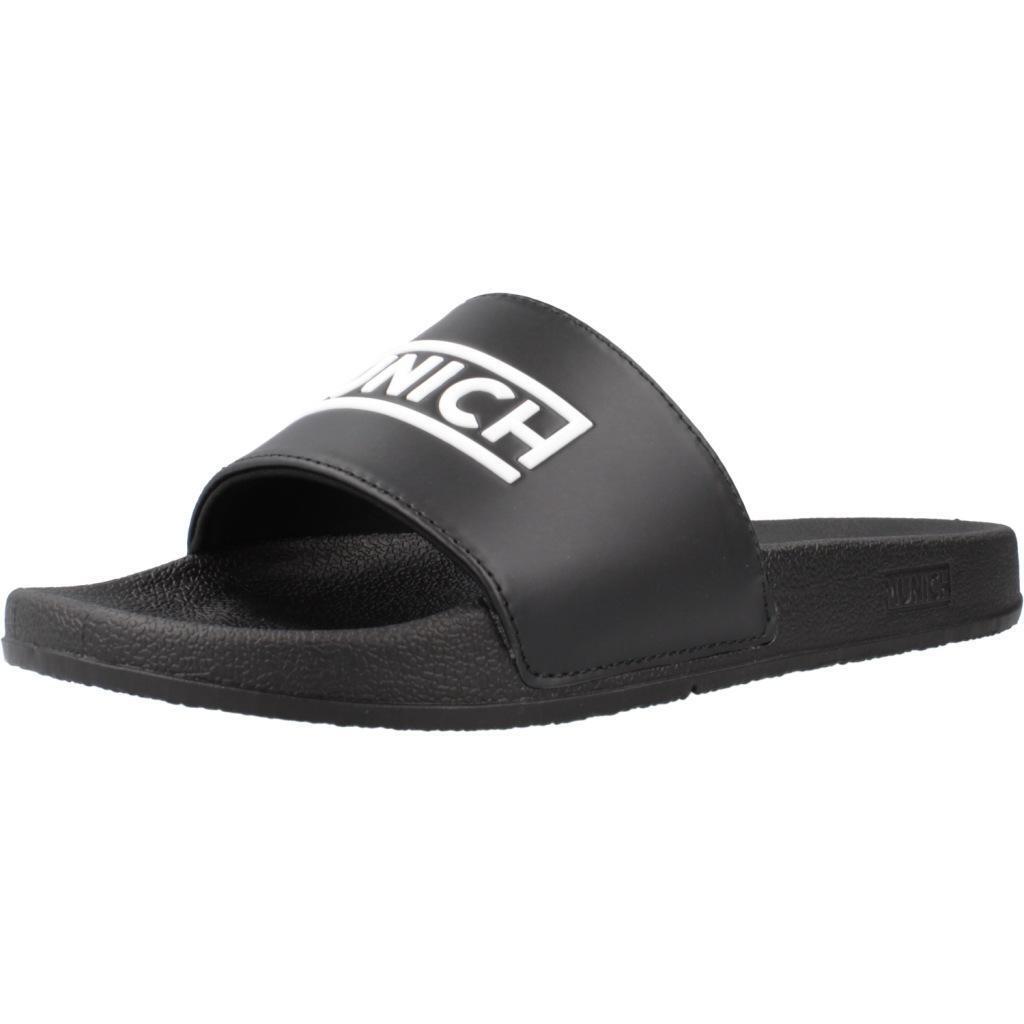 MUNICH Flip-flops Munich Model Flat Slider D Logo Bla Kleur Zwart
