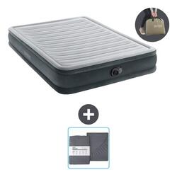 Matelas gonflable Intex Plush Mid - 2P - 203x152x33 cm + Accessoires CB23