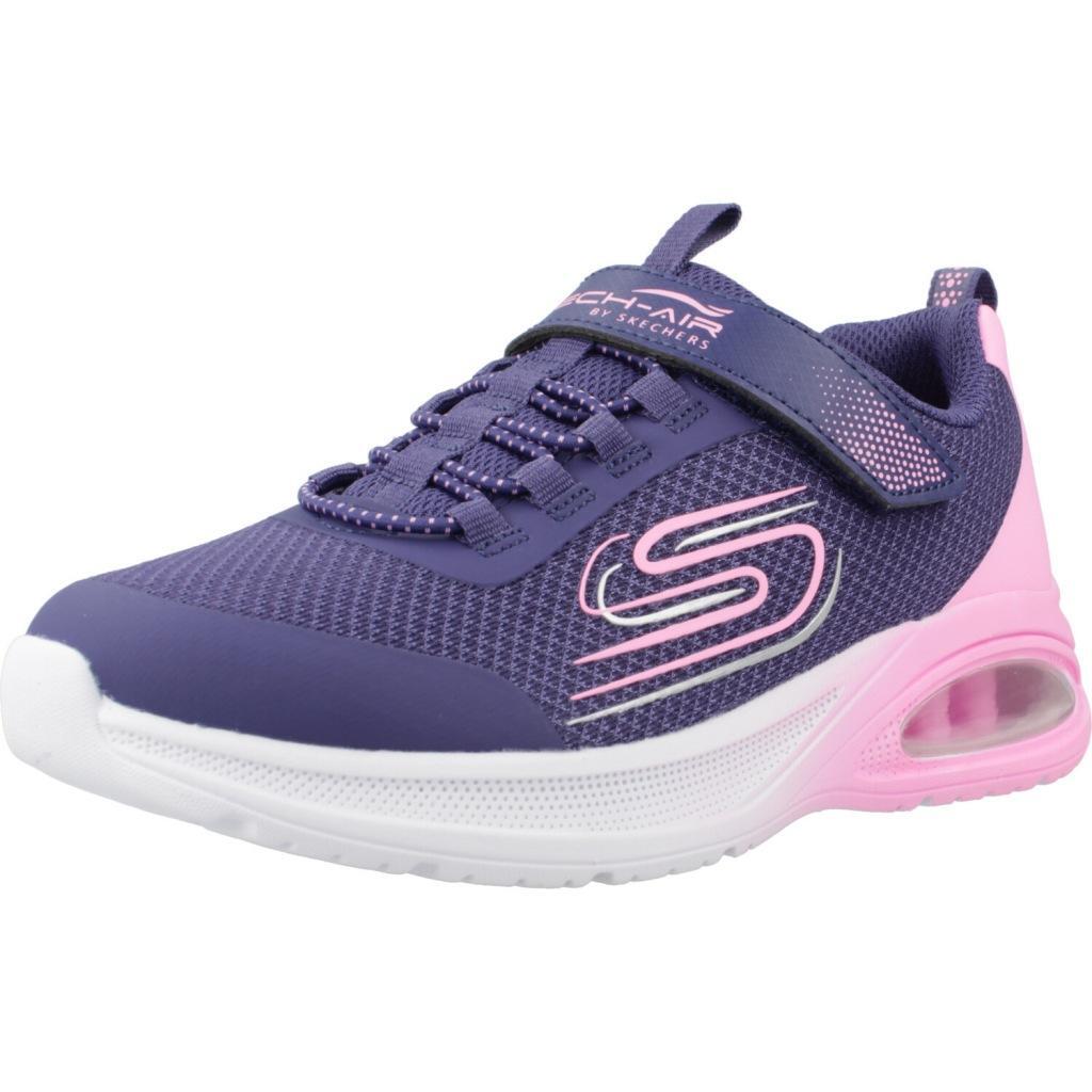 Kapcie SKECHERS MICROSPEC MAX ADVANCE Niebieski