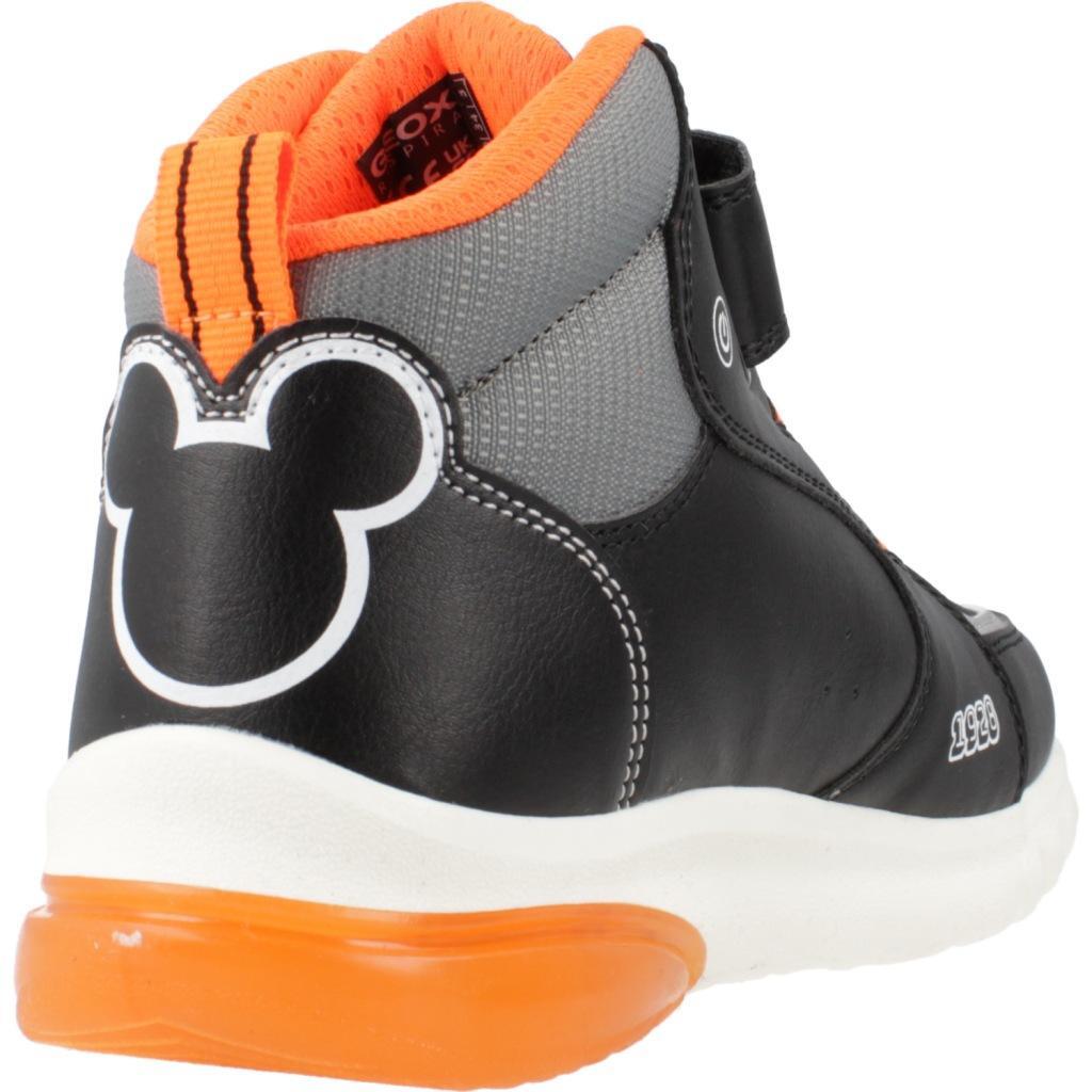 Scarpe Da Ginnastica Geox Modello J Ciberdron Colore Nero 3/5