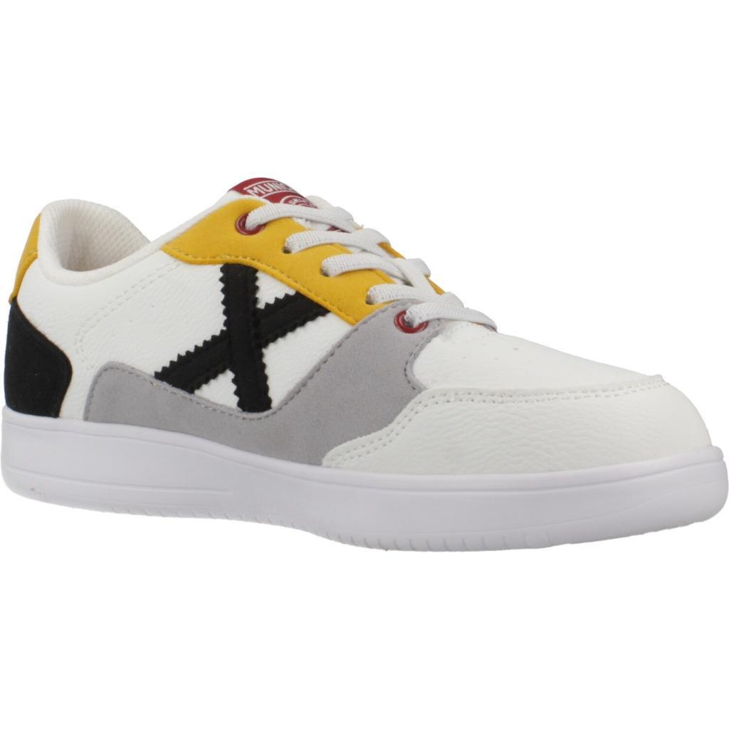 Baskets Munich Modèle Legit Kid 12 Couleur Blanc 5/5