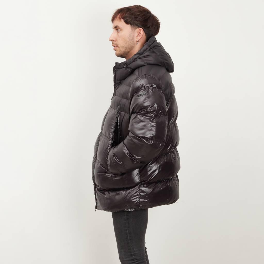 Veste Geox Modèle M2628k Tc162 M Sile Hood Jacket Couleur Noir 2/5