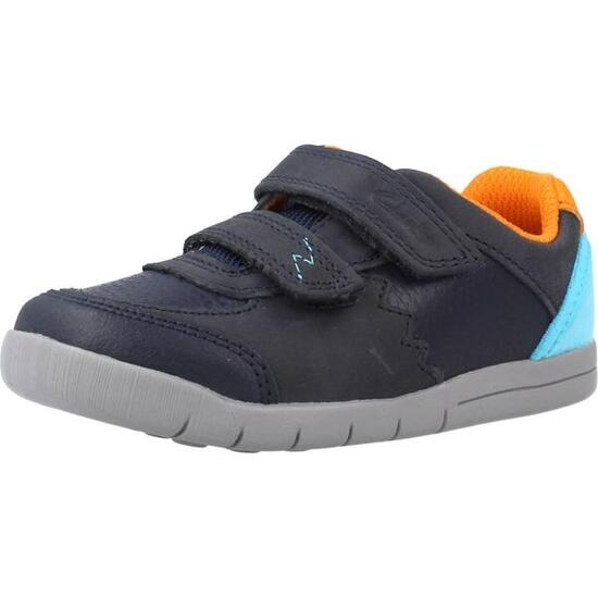 Buty CLARKS REX QUEST T Niebieski