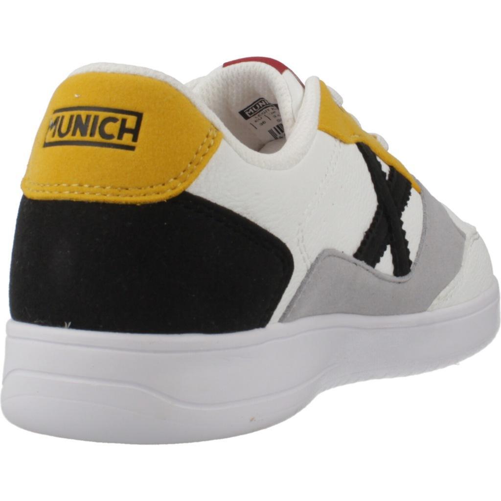 Baskets Munich Modèle Legit Kid 12 Couleur Blanc 3/5