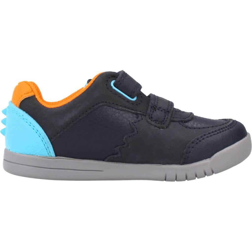 Buty CLARKS REX QUEST T Niebieski 4/5