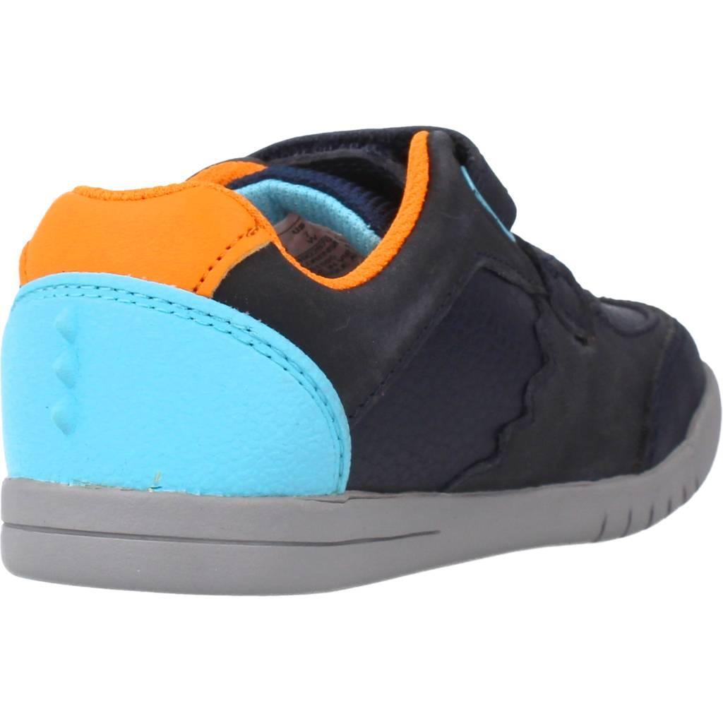 Buty CLARKS REX QUEST T Niebieski 3/5