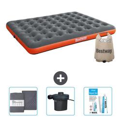 Matelas gonflable Bestway - 1P - 188x99x22 cm + Accessoires CB12