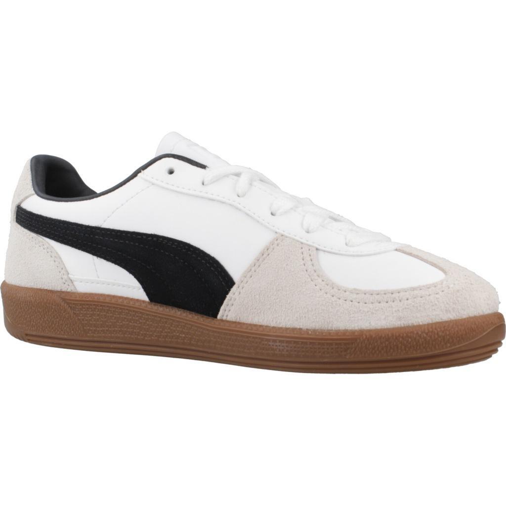 Baskets Puma Modèle Palermo Lth Jr Couleur Blanc 5/7
