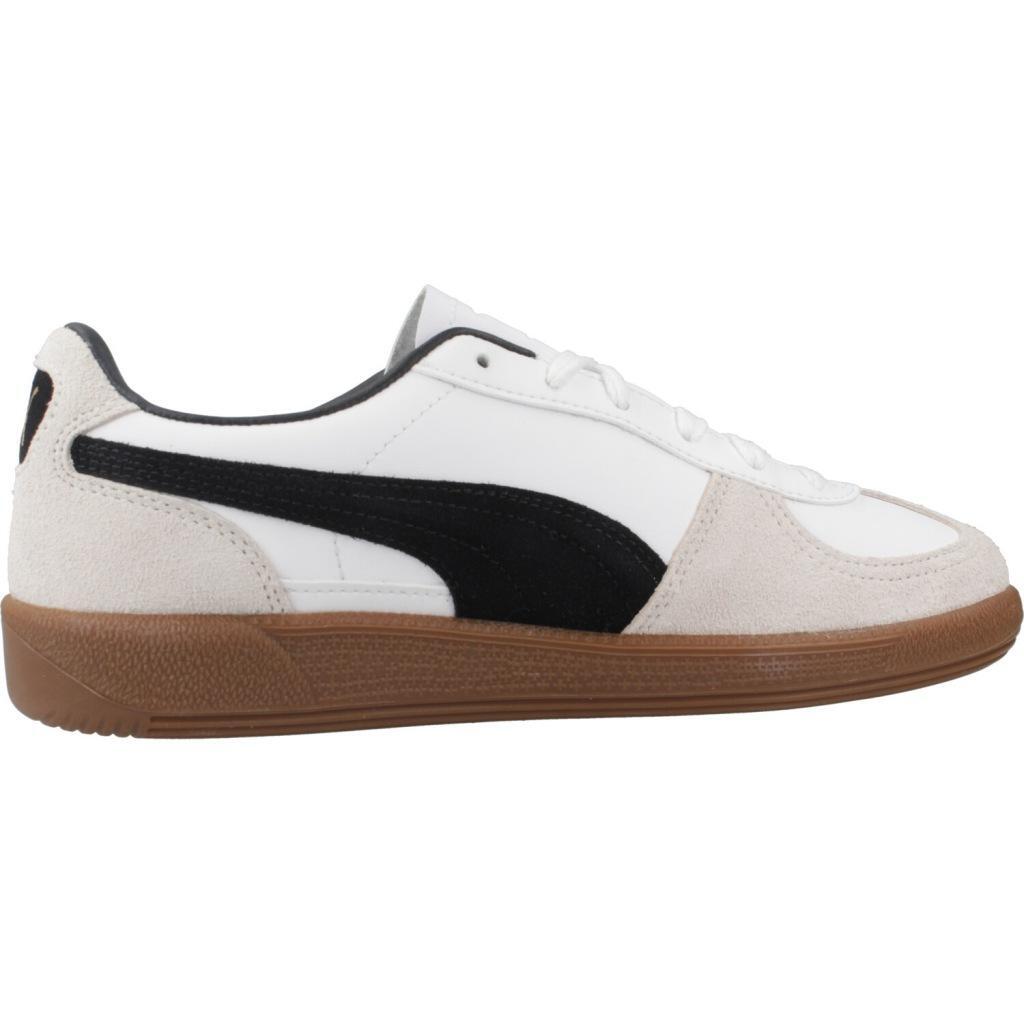 Baskets Puma Modèle Palermo Lth Jr Couleur Blanc 4/7