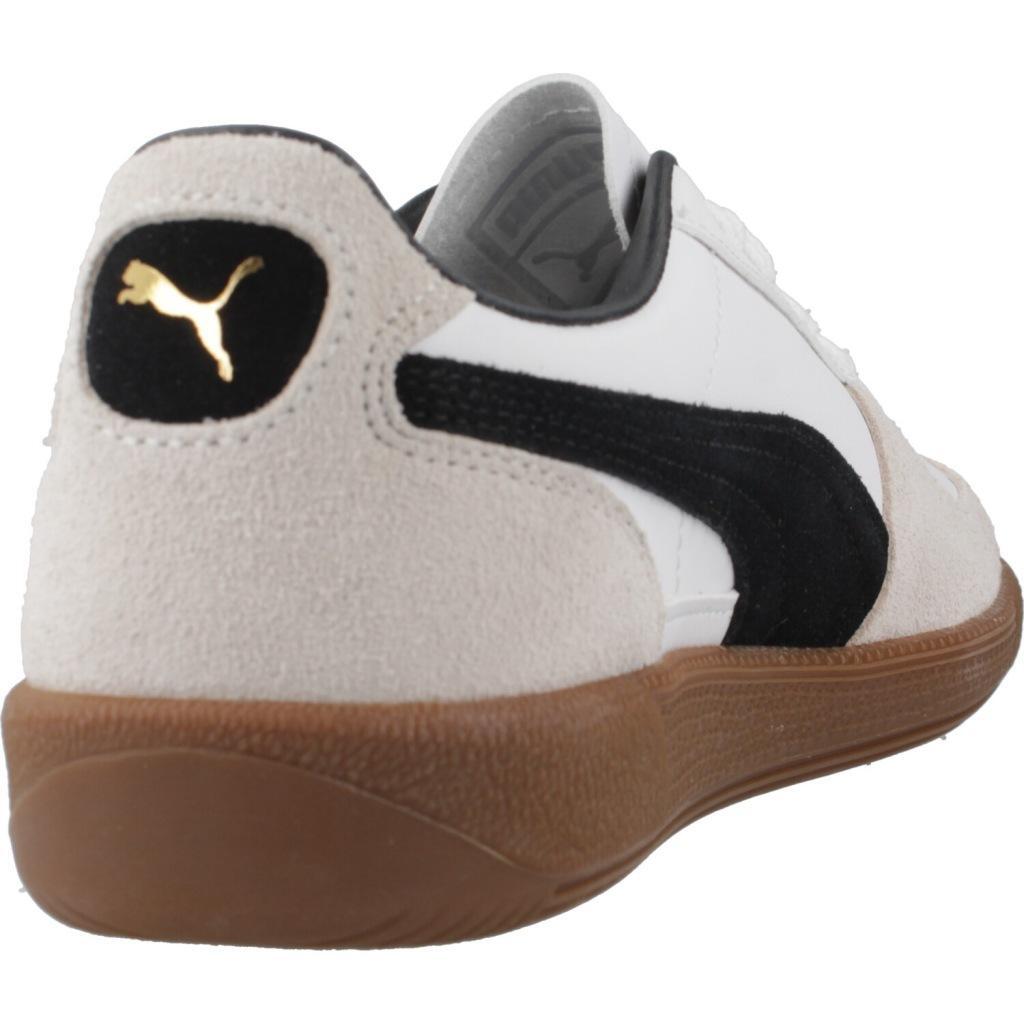Baskets Puma Modèle Palermo Lth Jr Couleur Blanc 3/7