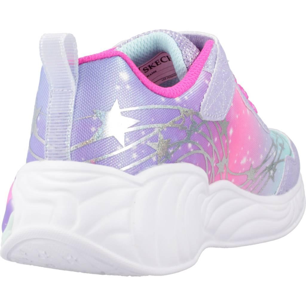 Sneakers Skechers Modell Unicorn Dreams Farbe Violett 3/5
