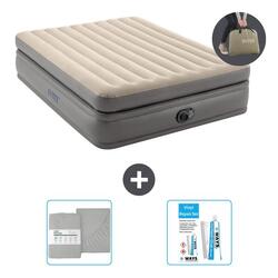 Matelas gonflable Intex Prime Comfort - 2P - 203x152x51 cm + Accessoires CB37