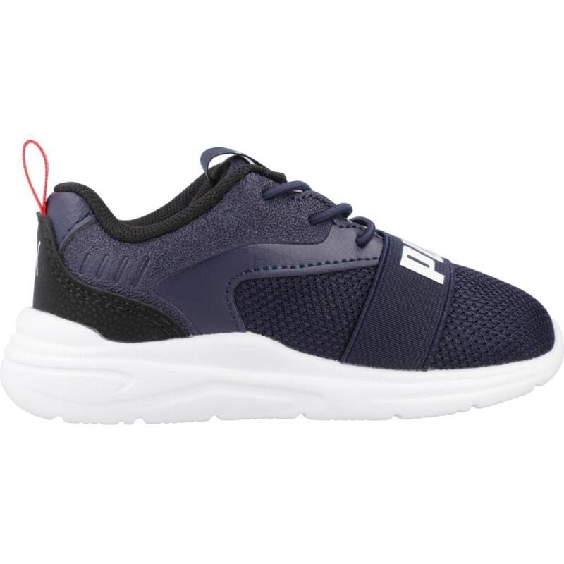 Baskets Puma Modèle Soft Wired 2 Ac Inf Couleur Bleu