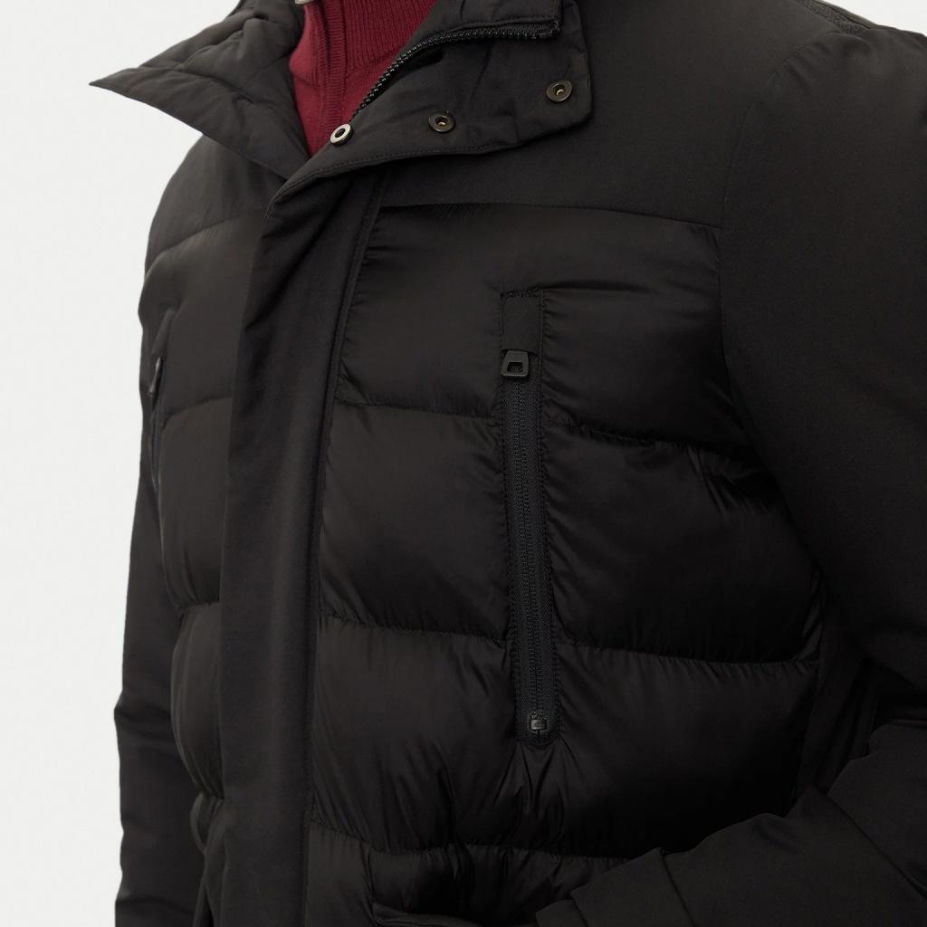 Giacca Geox Modello M Sapienza Colore Nero 3/5