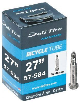 Deli tire binnenband sv19 27 inch - perfect voor 27.5" fietsen