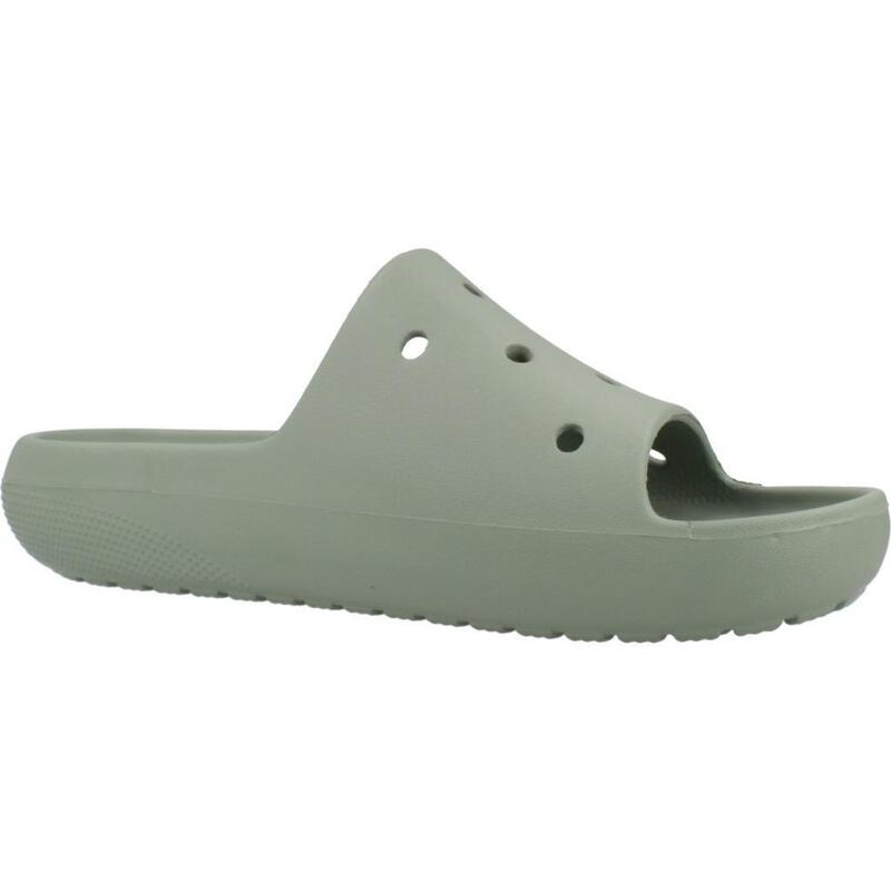 Flip-flops Crocs Model Classic Slide V2 Culoare Verde