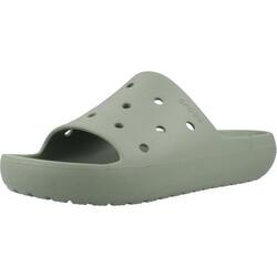 Claquettes Crocs Modèle Classic Slide V2 U Couleur Blanc