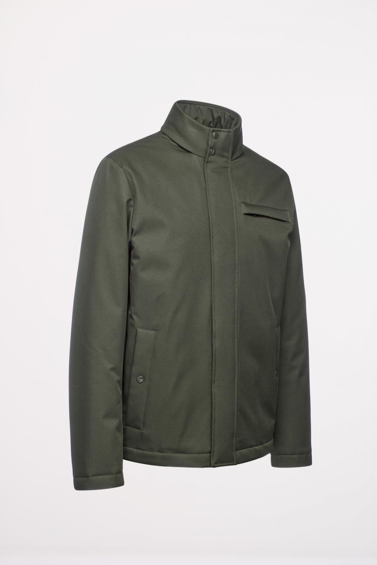 Jaqueta Geox Modelo M Vincit Short Cor Verde 4/4