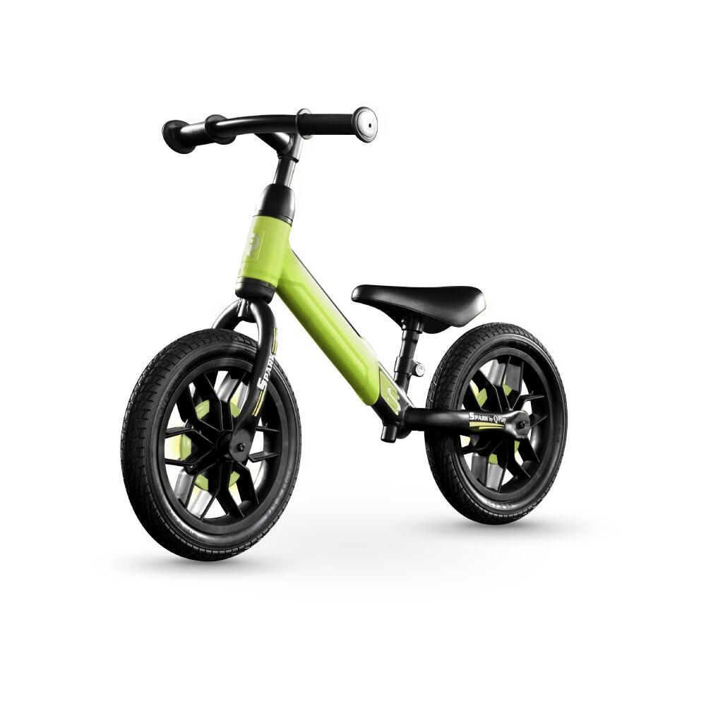 QPLAY QPlay Bicicleta de equilibrio Spark 12″ Verde con Luces Led