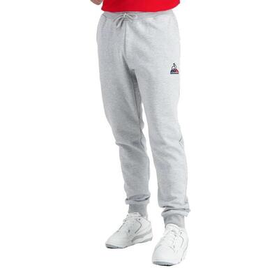 Broek le coq sportif model ess pant regular n kleur grijs