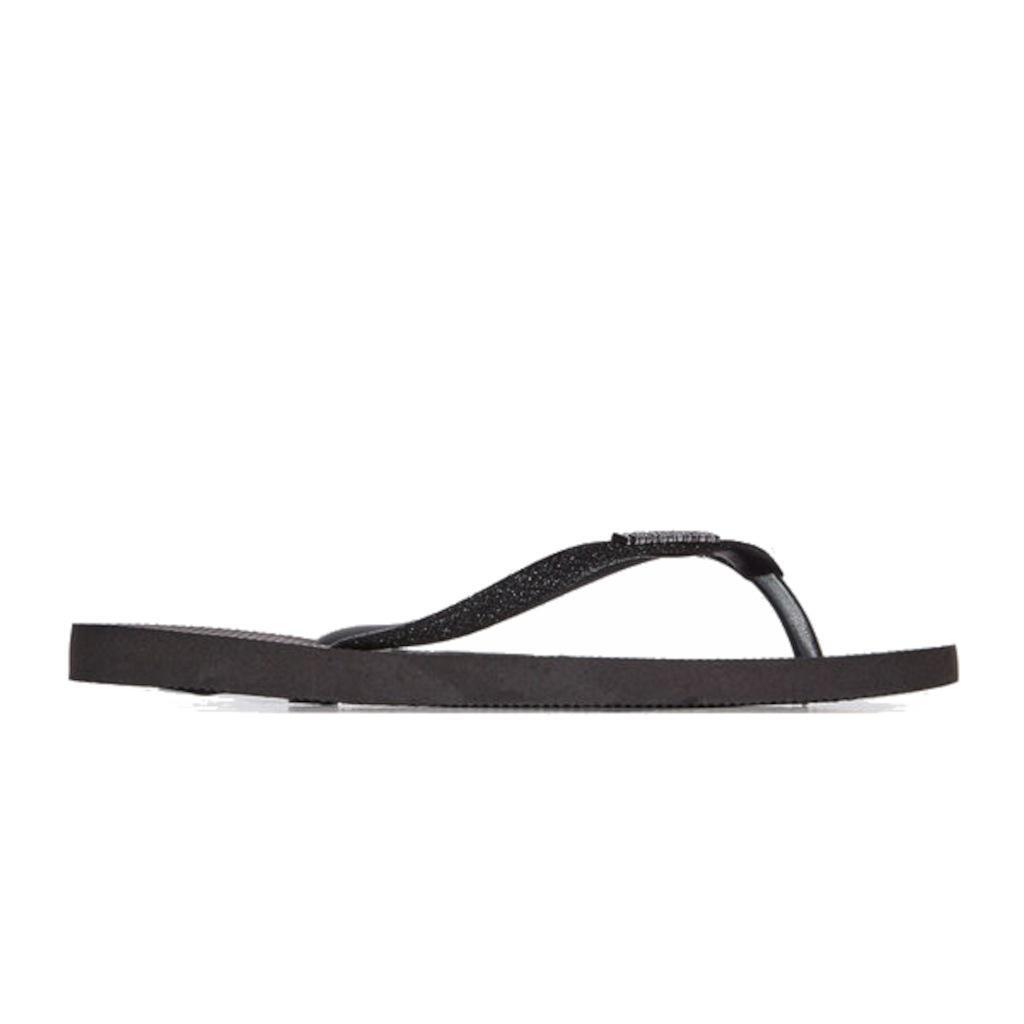 Havaianas Slim Glitter II - Black/Black 4/7