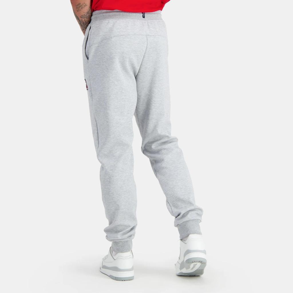 Broek Le Coq Sportif Model Ess Pant Regular N Kleur Grijs 3/5