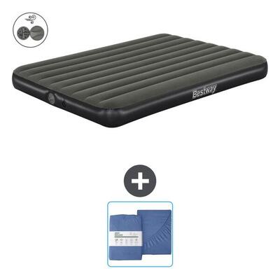 Luchtbed bestway - 2p - 203x152x25 cm + accessoire cb26