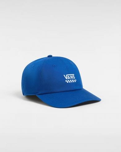 Bonnet Vans Modèle Court Side Curved Bill Couleur Bleu 5/5