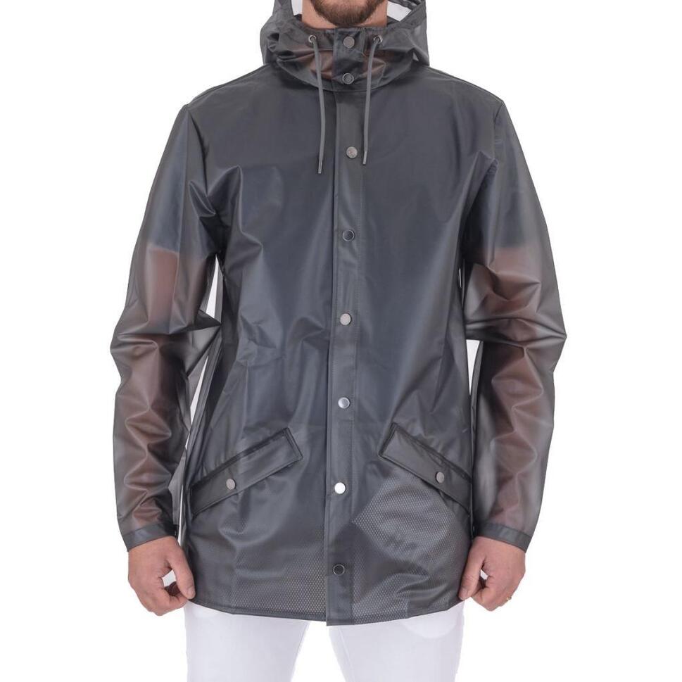 RAINS Jack Rains Model Jacket V3 Kleur Lichtbruin | Decathlon