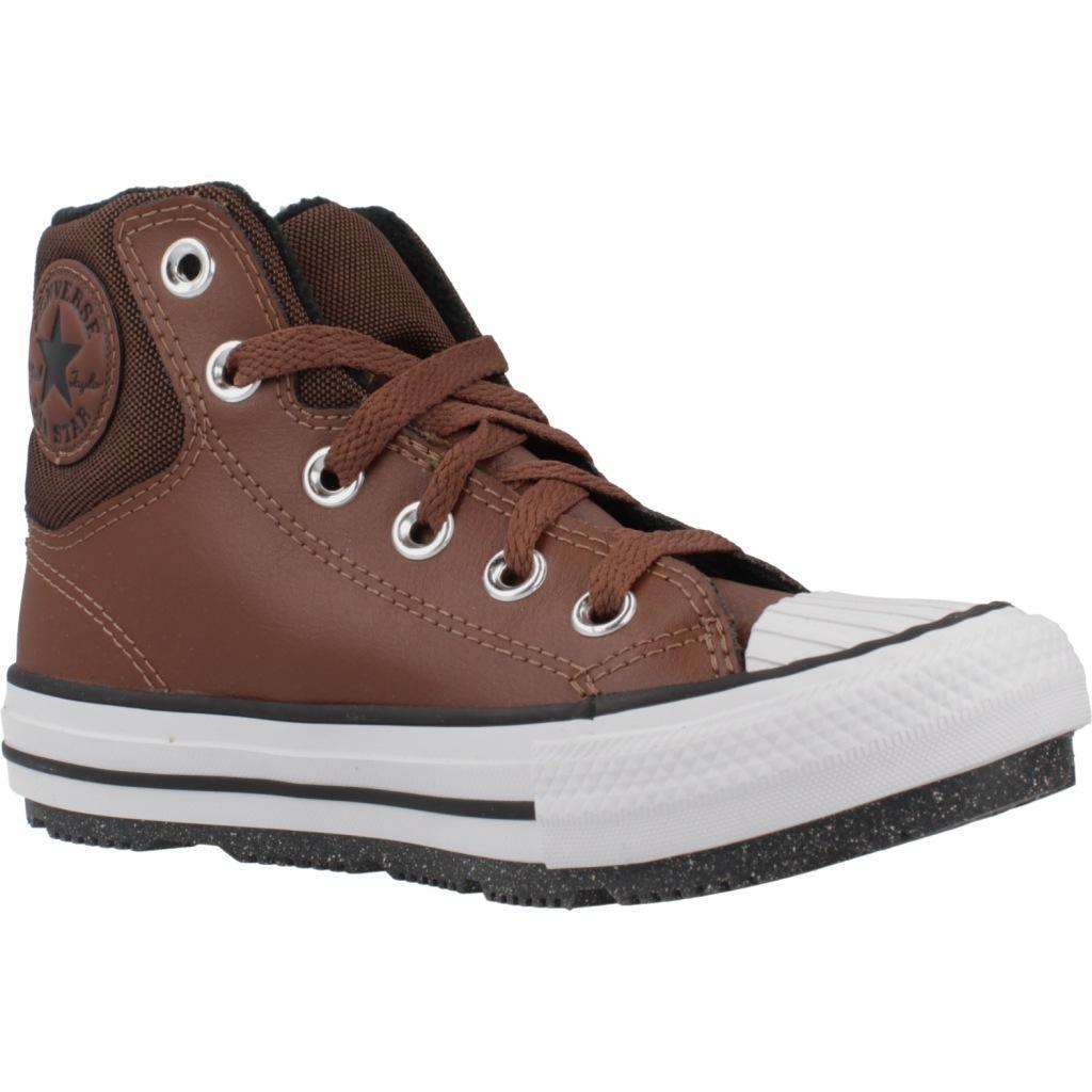 Baskets Converse Modèle Chuck Taylor All Star Berkshirre Boot Hi Couleur Marron 5/5