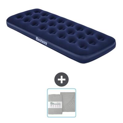 Luchtbed bestway - 1p - 185x76x22 cm + accessoire cb25