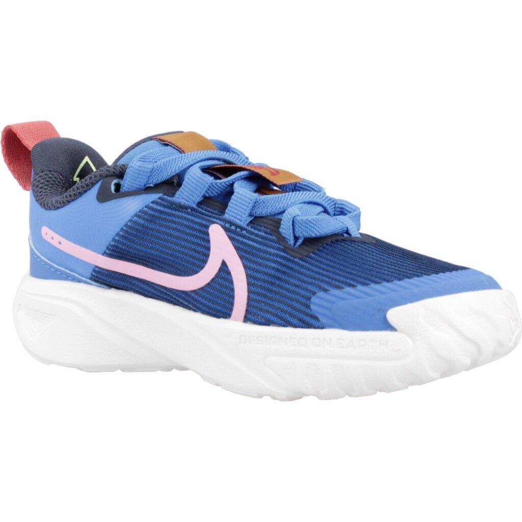 Ténis Nike Modelo Star Runner 4 Cor Azul 5/5