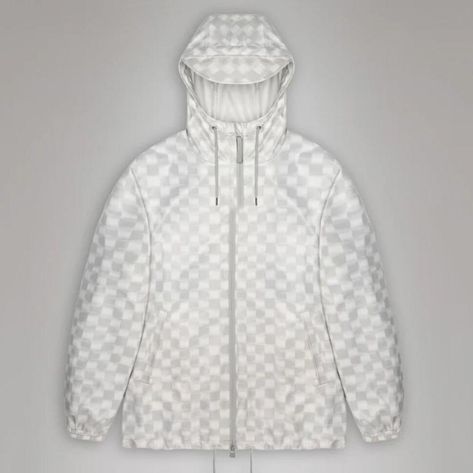 Kurtka RAINS STORM BREAKER W3 Biały