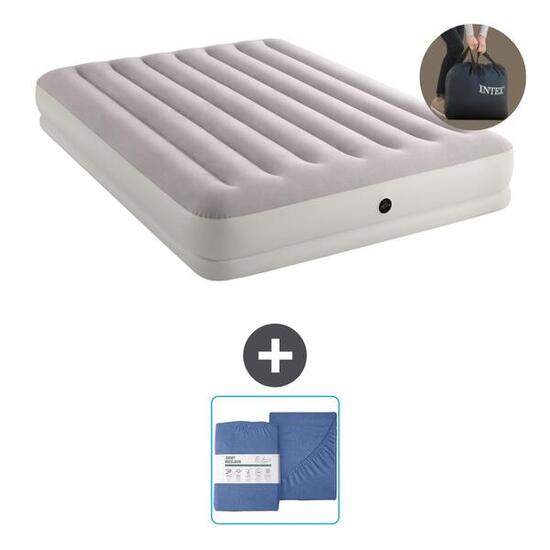 Luchtbed Intex Prestige - 2P - 203x152x30 cm + Accessoire CB26