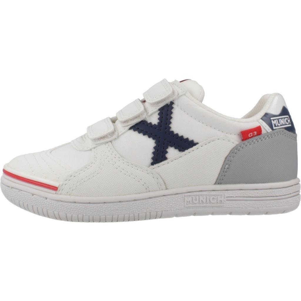 Baskets Munich Modèle Kid Vco 436 Couleur Blanc 2/5
