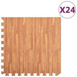Set de Tapis Vidaxl 24 - 8,64 m² en Mousse EVA avec Imprimé Bois