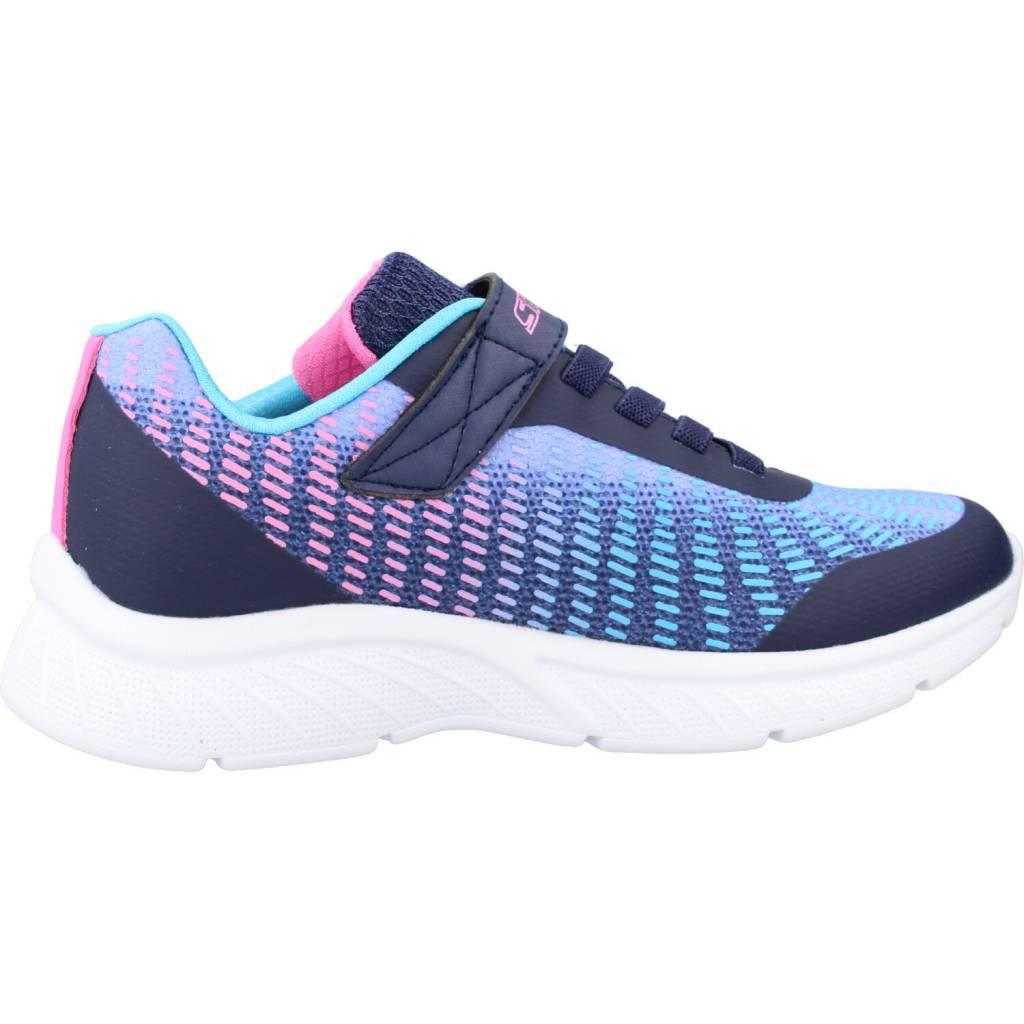 Sneakers Skechers Model Microspec Plus Kleur Blauw 4/5