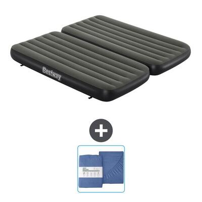Luchtbed bestway - 3-in-1 - 188x99x25 cm + accessoire cb26